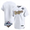 Jamed LA.Dodgers Blank Player Gold Collection Limited Home World Series Stitched Jerseys
