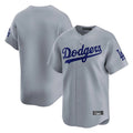 Jamed LA.Dodgers Blank Player Gray Limited Home Stitched Jerseys