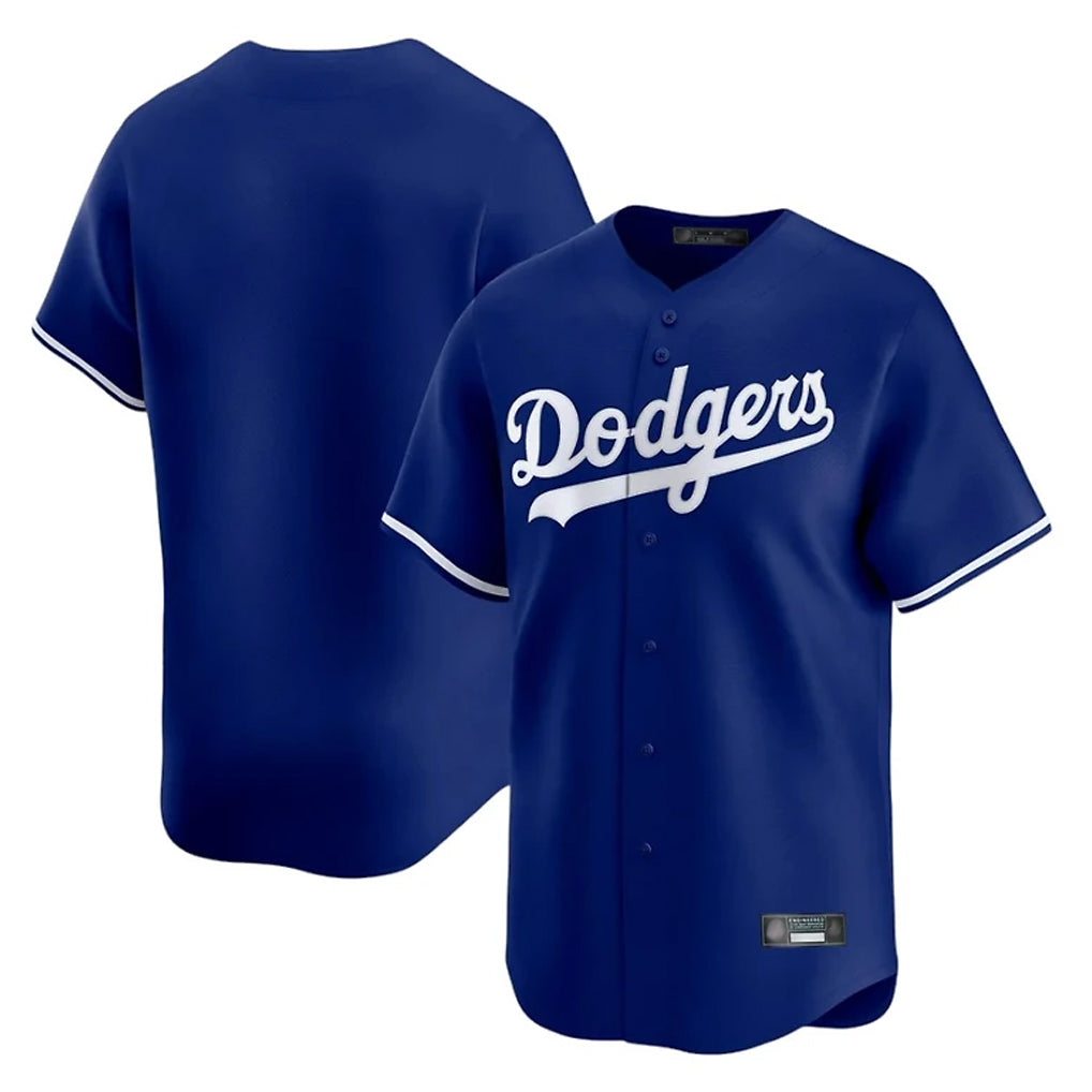 Jamed LA.Dodgers Blank Player Royal Limited Home Stitched Jerseys