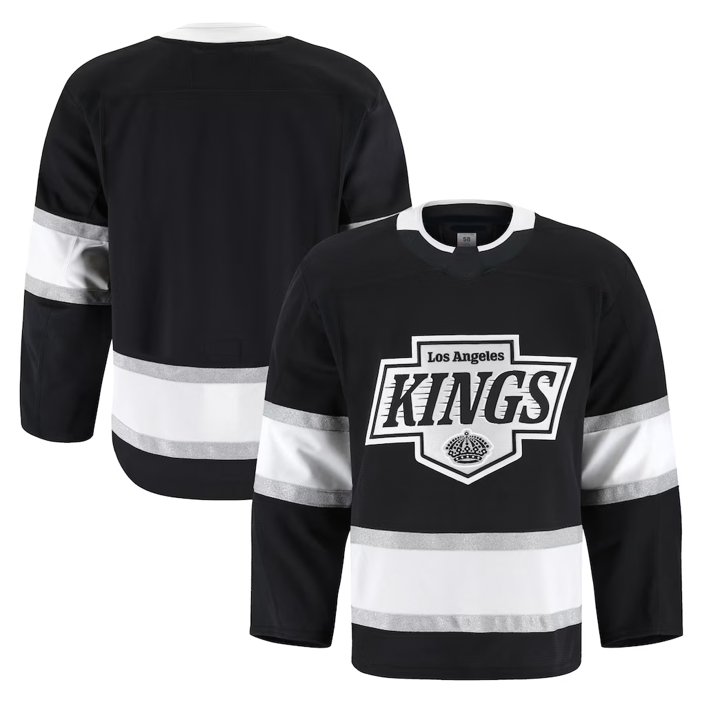 Jamed LA.Kings Black Home Authentic Pro Jerseys