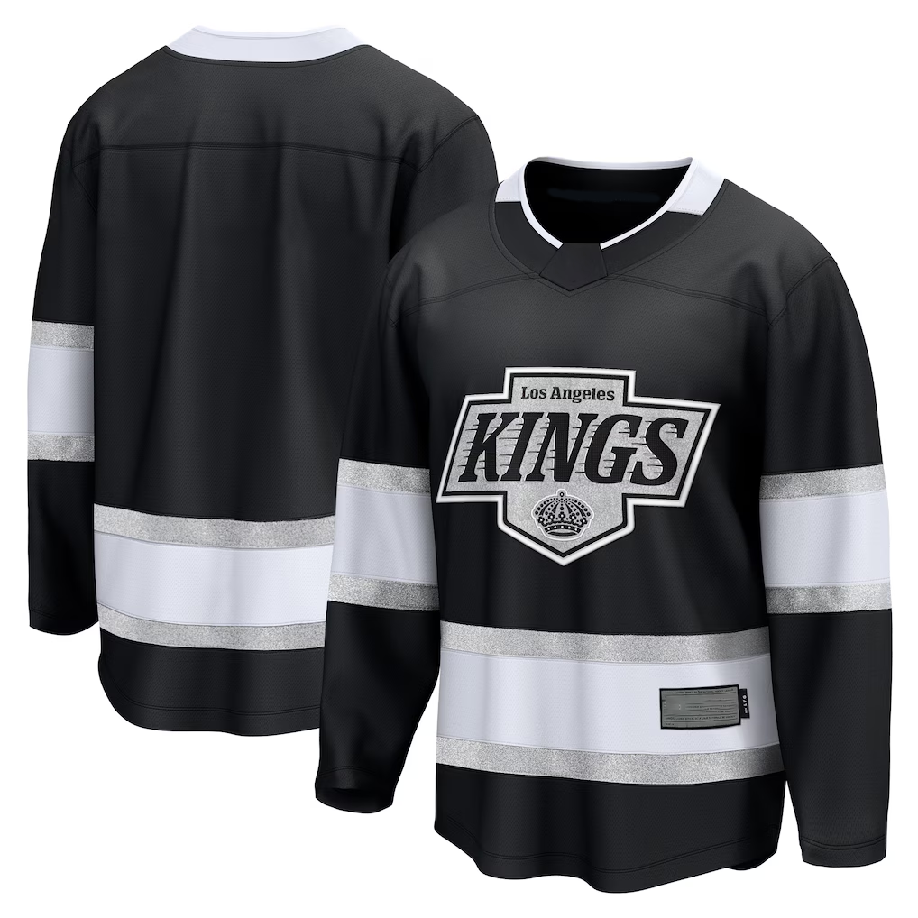 Jamed LA.Kings Black Home Breakaway Jerseys