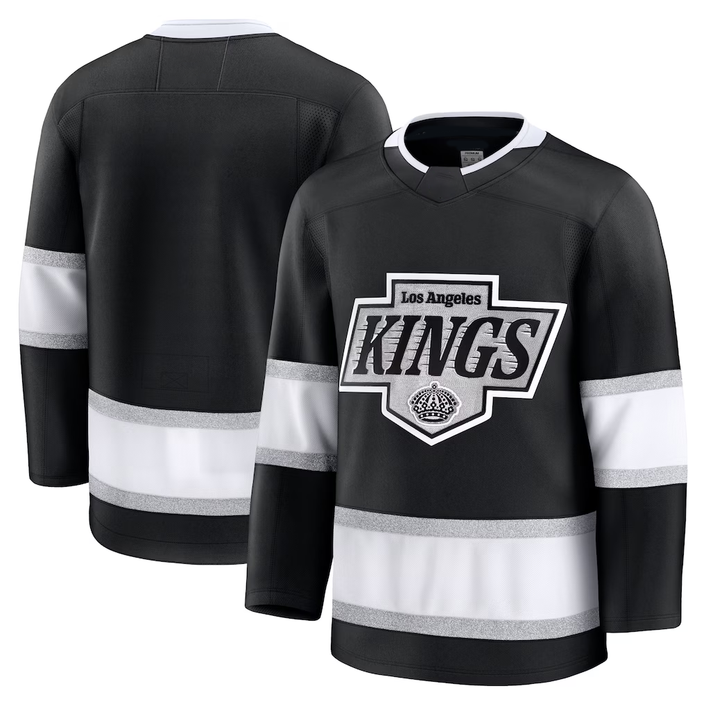 Jamed LA.Kings Black Home Premium Jerseys