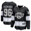 Jamed LA.Kings #96 Andrei Kuzmenko Black Home Breakaway Jerseys