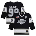 Jamed LA.Kings #99 Wayne Gretzky Black 1992-93 Power Play Jerseys