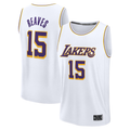 Jamed LA.Lakers #15 Austin Reaves White Fast Break Replica Player Stitched Jerseys - Association Edition