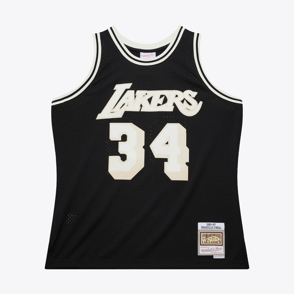 Jamed LA.Lakers #34 Steve Nash Mitchell & Ness Off Court Swingman Stitched Jerseys