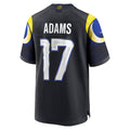 Jamed LA.Rams #17 Davante Adams Player Midnight Blue Rivalries Collection Game Stitched Jerseys