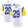 Jamed LA.Rams #29 Eric Dickerson Player White Home Game Stitched Jerseys