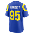 Jamed LA.Rams #95 Myles Garrett Royal Game Stitched Jerseys