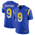 Jamed LA.Rams #9 Matthew Stafford Royal Vapor Limited Jersey American Stitched Jerseys