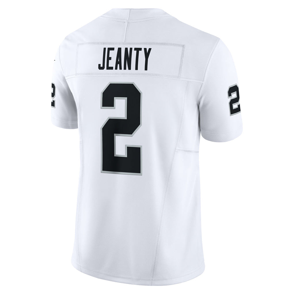 Jamed LV.Raiders #2 Ashton Jeanty Player Whtie Vapor F.U.S.E. Limited Stitched Jerseys
