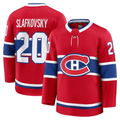 Jamed M.Canadiens #20 Juraj Slafkovsky Red Premium Jerseys