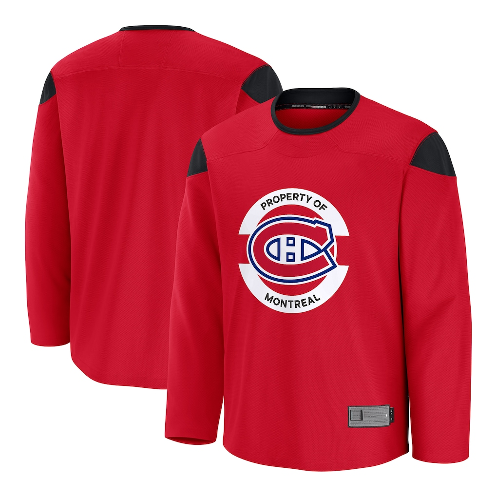 Jamed M.Canadiens Red Practice Jerseys