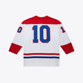 Jamed M.Canadiens #10 Guy Lafleur Mitchell & Ness White 1971 Power Play Jerseys