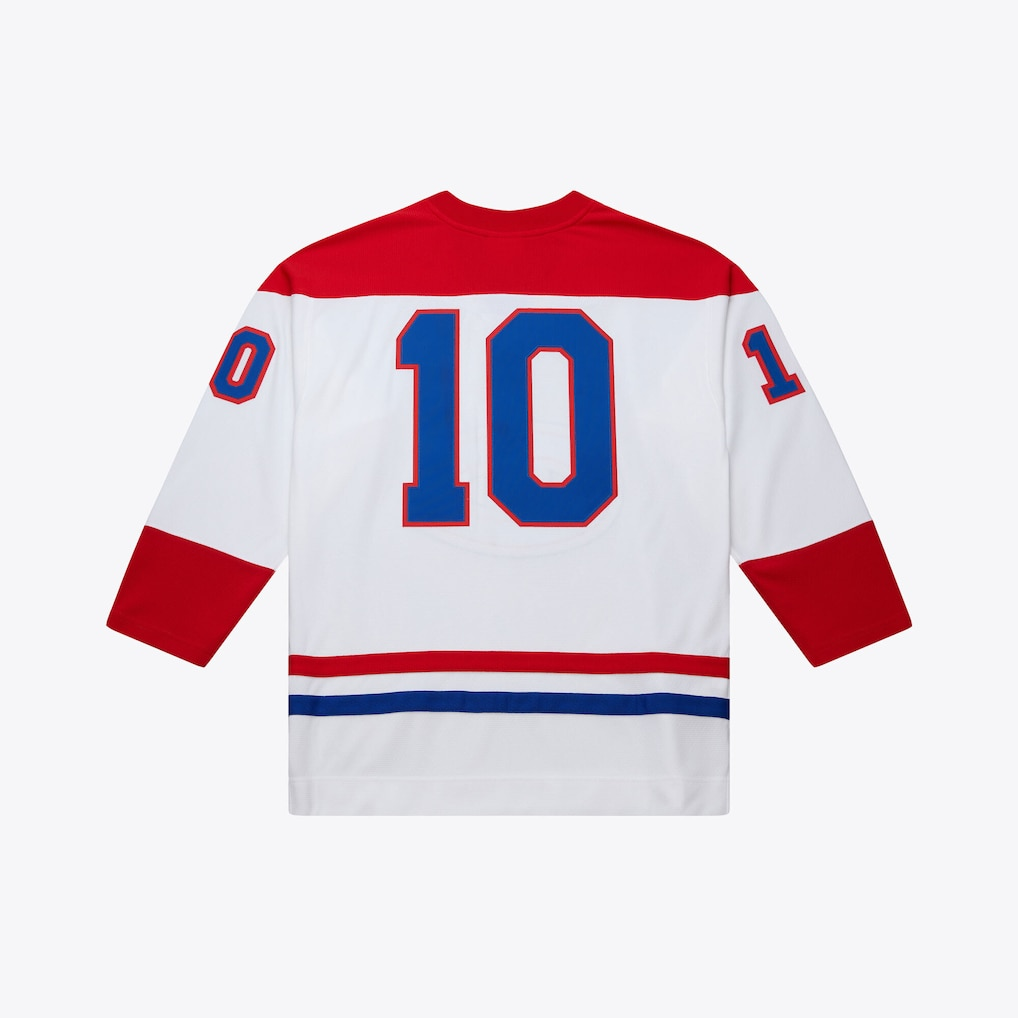 Jamed M.Canadiens #10 Guy Lafleur Mitchell & Ness White 1971 Power Play Jerseys