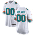 Jamed Custom M.Dolphins Game Secondary Alternate Stitched Jerseys