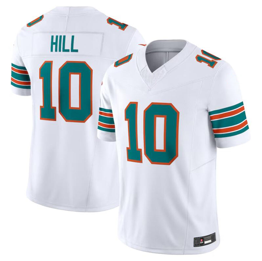 Jamed M.Dolphins #10 Tyreek Hill White Vapor F.U.S.E. Limited Jersey American Stitched Jerseys