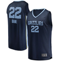 Jamed M.Grizzlies #22 Desmond Bane Navy Fast Break Replica Stitched Jerseys- Icon Edition