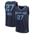 Jamed M.Grizzlies #27 Cameron Boozer Navy Draft First Round Pick Fast Break Stitched Jerseys- Icon Edition
