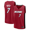 Jamed M.Heat #7 Kel'el Ware Red Fast Break Player Jerseys - Statement Edition