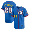 Jamed M.Marlins #28 Kyle Stowers Player Blue National League All-Star Game Limited Stitched Jerseys