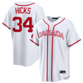 Jamed M.Marlins #34 Liam Hicks Player White 2026 World Classic Home Pick-A-Player Stitched Jerseys