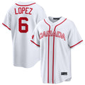 Jamed M.Marlins #6 Otto Lopez Player White 2026 World Classic Home Pick-A-Player Stitched Jerseys
