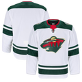 Jamed M.Wild White Away Authentic Pro Jerseys