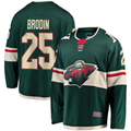 Jamed M.Wild #25 Jonas Brodin Green Breakaway Jerseys