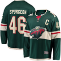 Jamed M.Wild #46 Jared Spurgeon Green Home Breakaway Player Jerseys