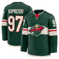 Jamed M.Wild #97 Kirill Kaprizov Green Home Premium Jerseys