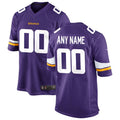Jamed Custom MN.Vikings Game Home Stitched Jerseys