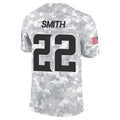 Jamed MN.Vikings #22 Harrison Smith Player Arctic Camo Salute to Service Limited Stitched Jerseys
