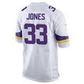 Jamed MN.Vikings #33 Aaron Jones Player White Home Game Stitched Jerseys