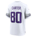 Jamed MN.Vikings #80 Cris Carter White Alternate Retired Player Game Stitched Jerseys