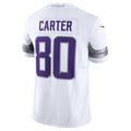 Jamed MN.Vikings #80 Cris Carter White Alternate Vapor F.U.S.E. Retired Player Limited Stitched Jerseys