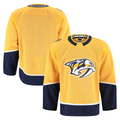 Jamed N.Predators Yellow Home Authentic Pro Jerseys