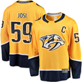 Jamed N.Predators #59 Roman Josi Gold Home Breakaway Jerseys