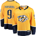 Jamed N.Predators #9 Filip Forsberg Gold Home Breakaway Jerseys