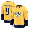 Jamed N.Predators #9 Filip Forsberg Gold Home Premium Jerseys