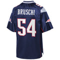 Jamed NE.Patriots #54 Tedy Bruschi Player Navy Pro Line Retired Stitched Jerseys