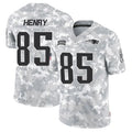 Jamed NE.Patriots #85 Hunter Henry Player Arctic Camo Salute to Service Limited Stitched Jerseys