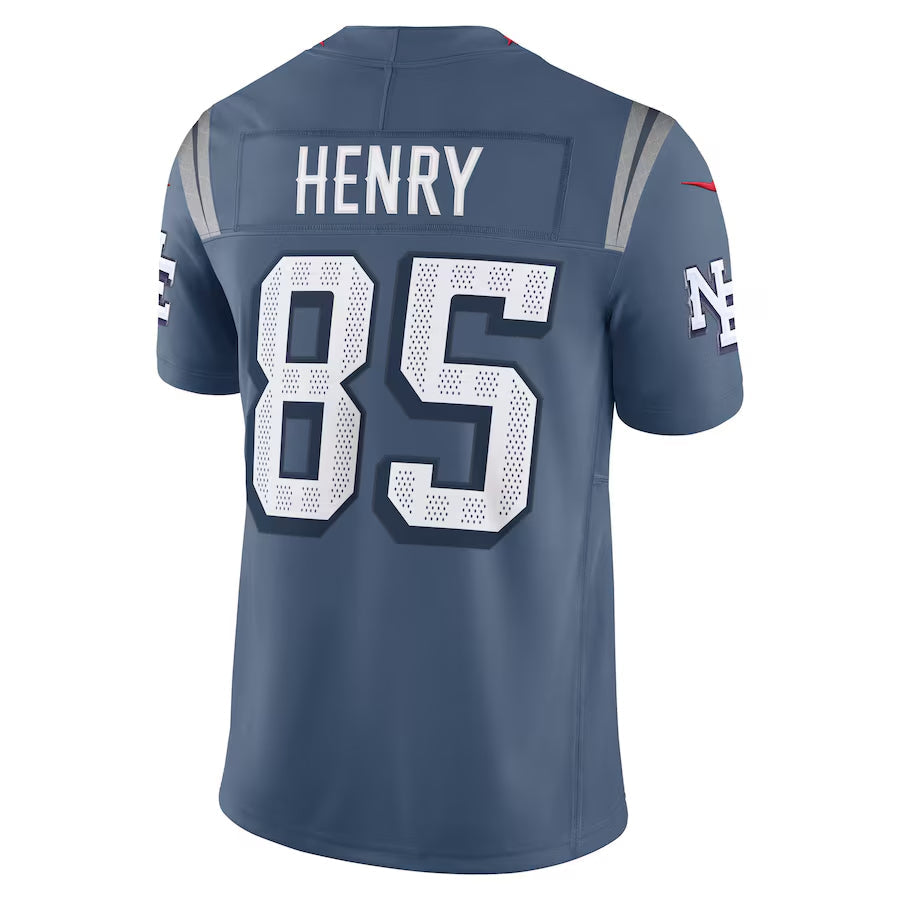 Jamed NE.Patriots #85 Hunter Henry Player Storm Blue Rivalries Collection Limited Stitched Jerseys