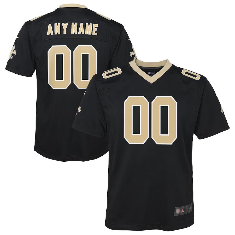 Jamed Custom NO.Saints Home Game Stitched Jerseys