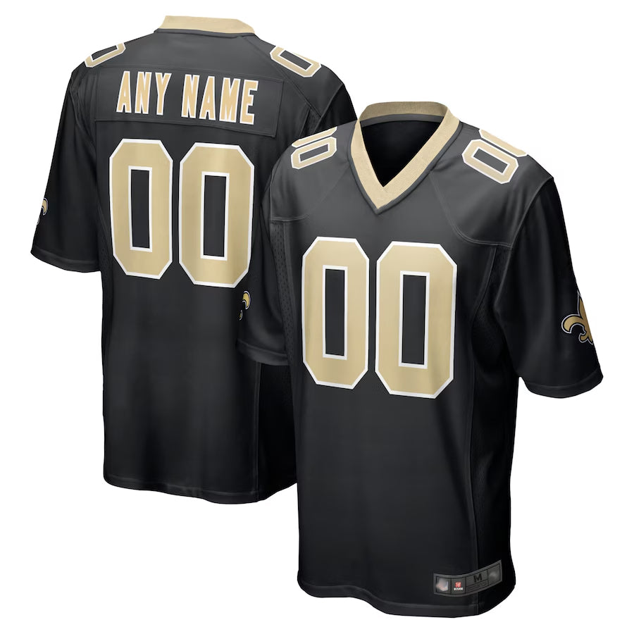 Jamed Custom NO.Saints Home Replica Game Stitched Jerseys