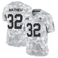 Jamed NO.Saints #32 Tyrann Mathieu Player Arctic Camo Salute to Service Limited Stitched Jerseys