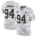 Jamed NO.Saints #94 Cameron Jordan Player Arctic Camo Salute to Service Limited Stitched Jerseys