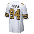 Jamed NO.Saints #94 Cameron Jordan White Alternate Game Stitched American Stitched Jersey