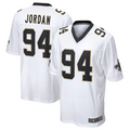 Jamed NO.Saints #94 Cameron Jordan White Game Stitched American Stitched Jerseys