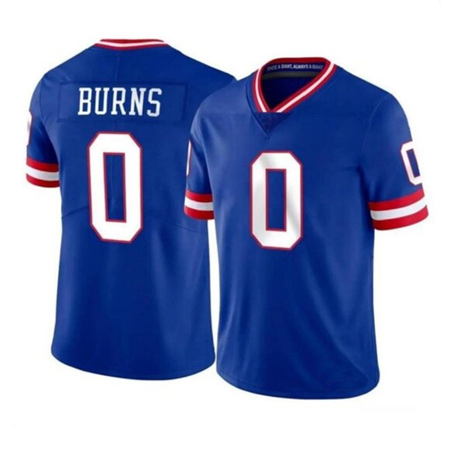Jamed NY.Giants #0 Brian Burns Player Royal Vapor Limited Stitched Jerseys